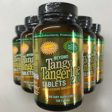 Youngevity Dr. Wallach Beyond Tangy Tangerine BTT 2.0 Tablets - 120 (6 Pack)